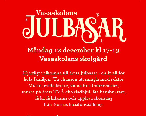 Julbasar_Vasaskolan_Djursholm